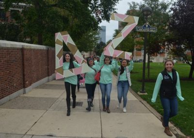 Delta Zeta Bid Day Drexel