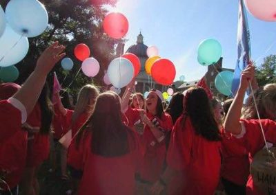 Alpha Omicron Pi Bid Day